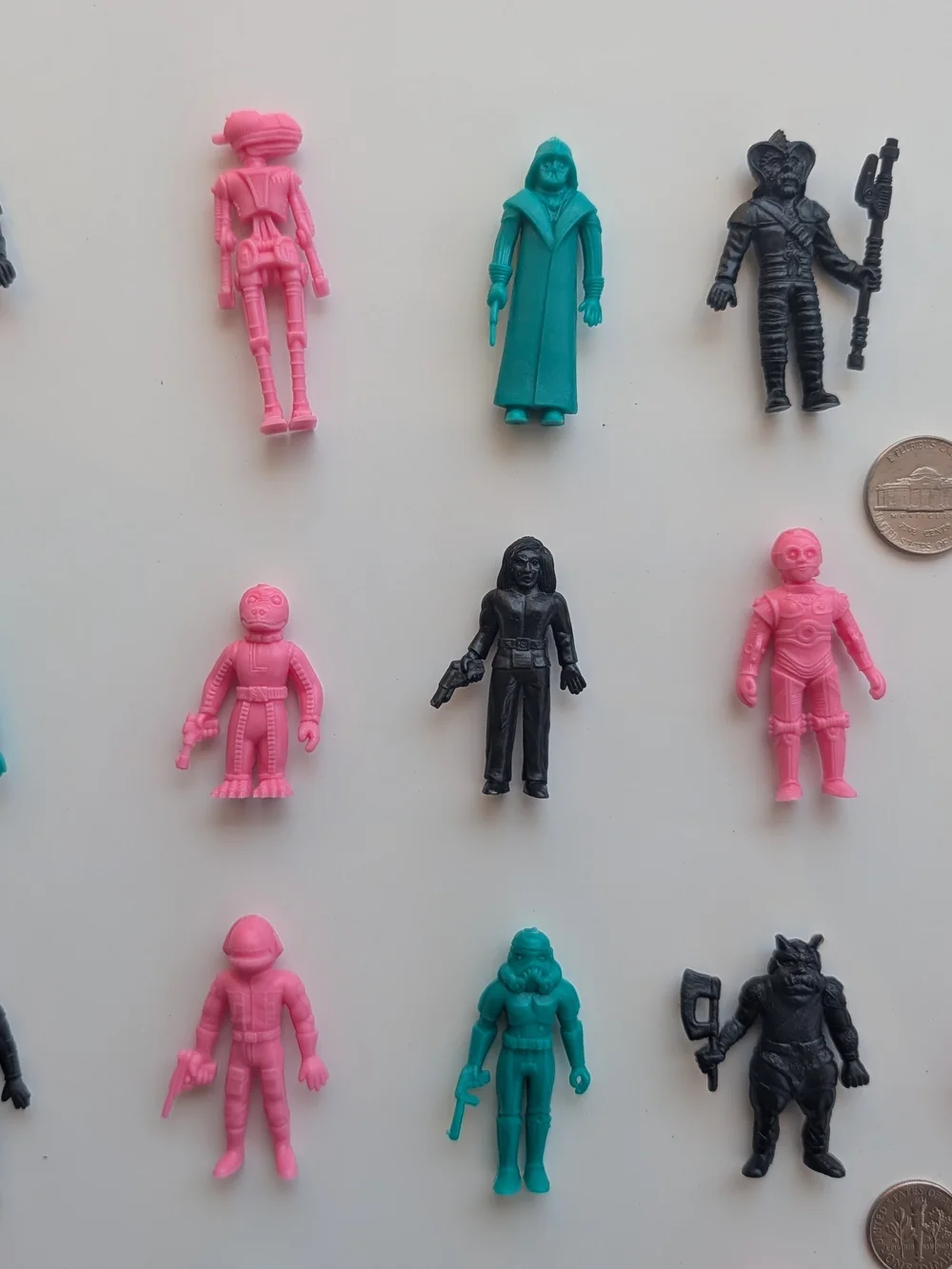 STAR WARS FIGURES 1985 - Promotional YUPI Colombian - Licensed